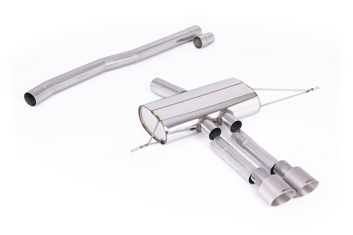 Mini Cooper S F66 MLTK Rear Diffuser & Milltek OPF Back Exhaust