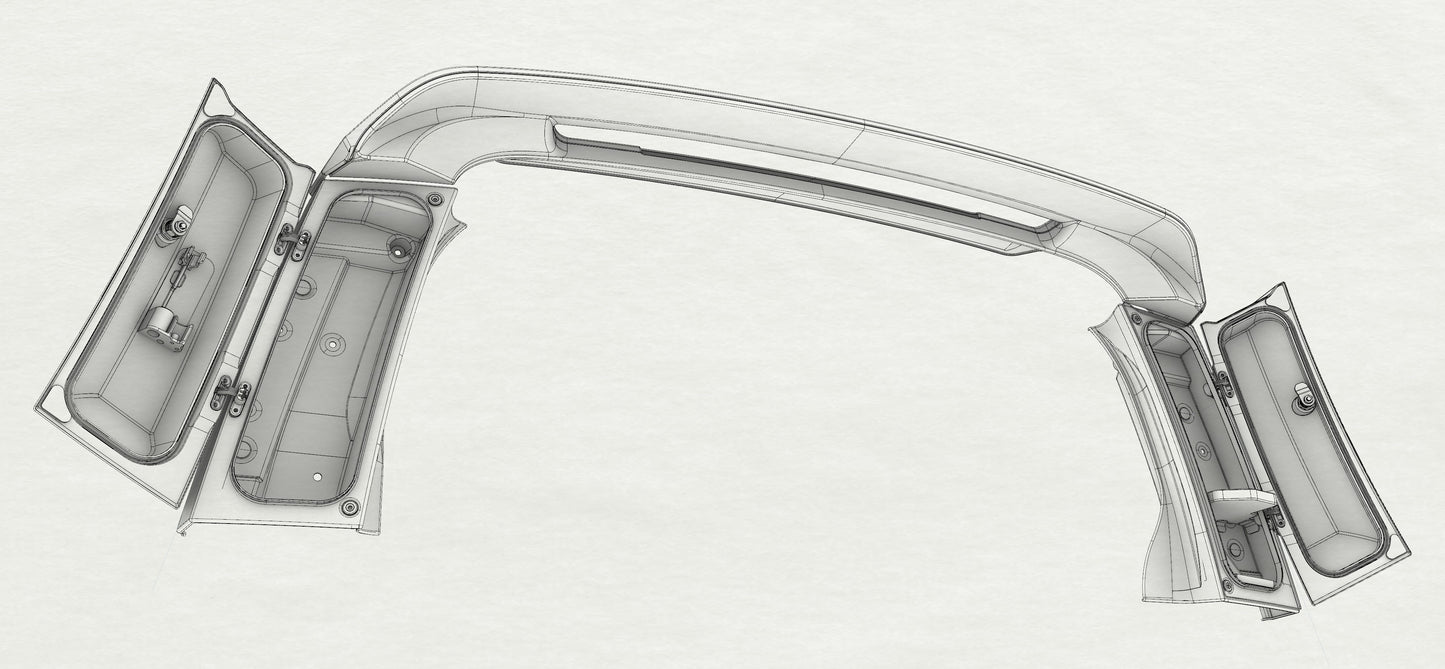 Milltek Defender L663 2020+ Rear Spoiler
