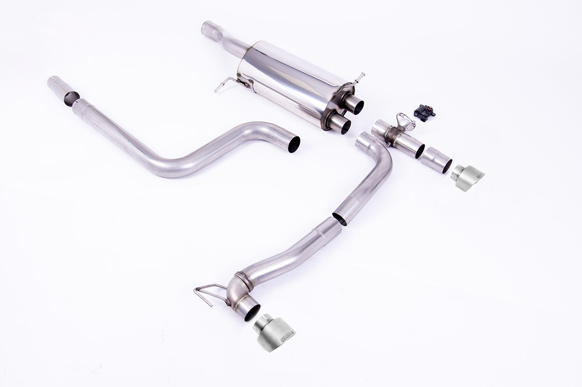 Maxton x Milltek Ford Fiesta ST Mk8 1.5T RS Style Diffuser and Exhaust