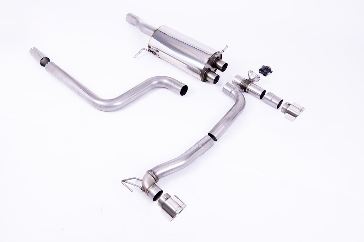 Maxton x Milltek Ford Fiesta ST Mk8 1.5T RS Style Diffuser and Exhaust